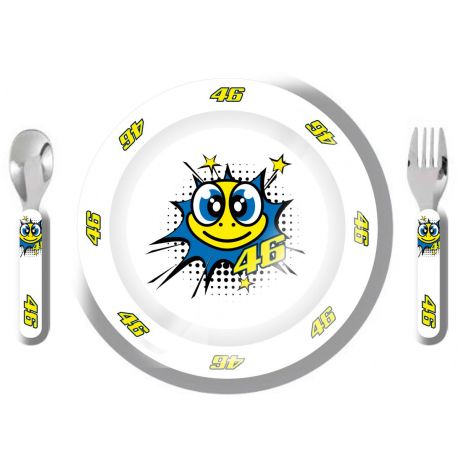 Set De Table Bebe Valentino Rossi 46 Cadeaux Bebe Motard Chez Equip Moto