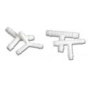 RACCORD PLASTIQUE EN ""Y"" 6mm