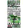 Planche autocollants KAWASAKI NINJA 0