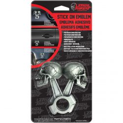 Emblème décoratif LETHAL THREAT PISTON SKULLS