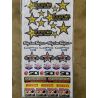Planche autocollants ROCKSTAR 0