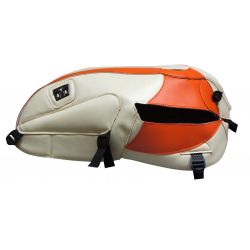 Tapis de reservoir BAGSTER TRIUMPH BONNEVILLE T100 2005-2006 CREME/ORANGE