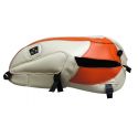 Tapis de reservoir BAGSTER TRIUMPH BONNEVILLE T100 2005-2006 CREME/ORANGE
