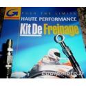 Durite de frein Goodridge Acier inox (1 Avant inox)