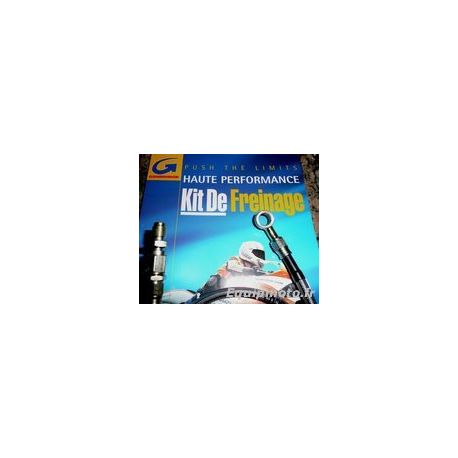 Durite de frein Goodridge Acier inox (2 avant)