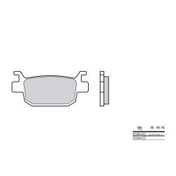 Plaquettes de frein Scooter carbone céramique BREMBO 07064CC