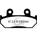 Plaquettes de frein moto organique GOODRIDGE G160ST