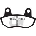 Plaquettes de frein moto organique GOODRIDGE G85ST