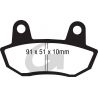 Plaquettes de frein moto organique GOODRIDGE G85ST 0