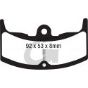 Plaquettes de frein moto organique GOODRIDGE G82ST