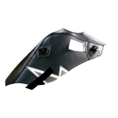 Tapis de reservoir BAGSTER YAMAHA XT660X XT660R 2004-2006 NOIR/ANTHRACITE/XT ACIER/BLANC