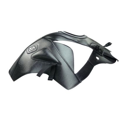 Tapis de reservoir BAGSTER HONDA CBF600S tête de fourche 2010-2013 NOIR/DECO BLANCHE