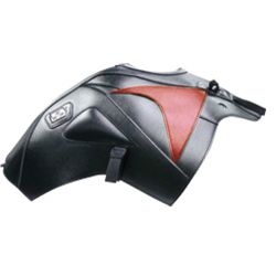 Tapis de reservoir BAGSTER HONDA CBF600S tête de fourche 2011 NOIR/DECO ROUGE FONCE
