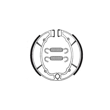 Mâchoire de frein TECNIUM BA064 YAMAHA RD 250 LC RD 250 RD 350 LC RD 350 XS 650