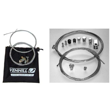 Kit Réparation Câble Frein/embrayage Universel – 2 Câbles 2m + Raccords Variés