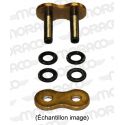 Maillons de chaine DID de moto à attache rapide pas 415S