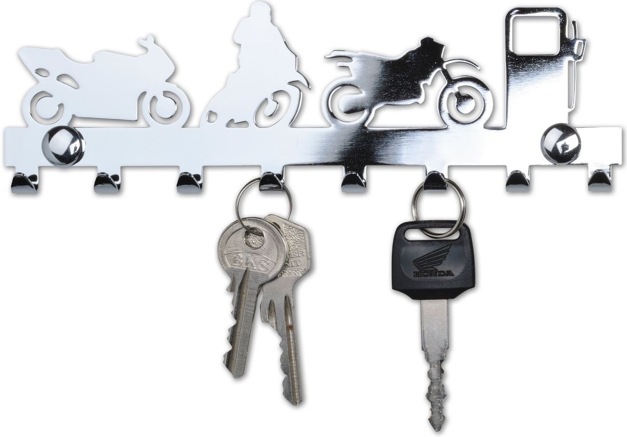 Porte-clés du majeur Cintre / drôle Idée de cadeau Auto-adhésif Porte-clés  mural pour la maison