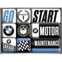 Lot d'aimants magnetique BMW