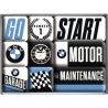 Lot d'aimants magnetique BMW 0