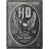 Plaque métal decorative HARLEY DAVIDSON EAGLE 0