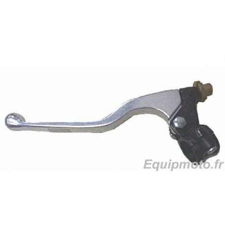 Levier de frein long + cocotte BIHR aluminium coulé noir universel