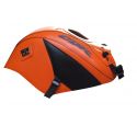 Tapis de reservoir BAGSTER HONDA CBR125 2005-2006 ORANGE REPSOL/POINTE NOIR 