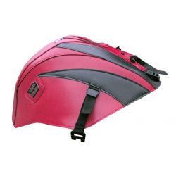 Tapis de reservoir BAGSTER HONDA CBR125  2007-2008 ROUGE/POINTES NOIR