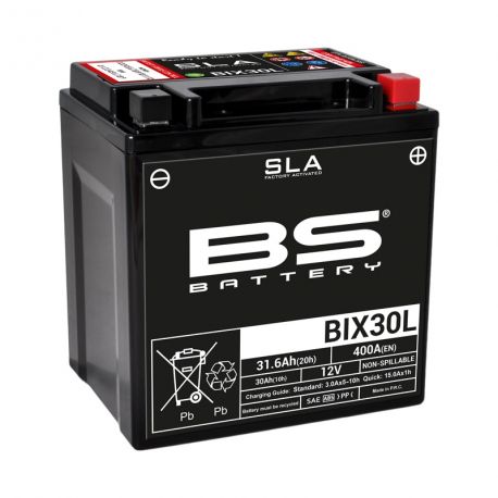 Batterie moto BS BATTERY SLA YIX30L BIX30L