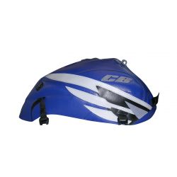 Tapis de reservoir BAGSTER HONDA CB 400 2005 BALTIQUE / POINTES GRIS CLAIR / ET NOIRES