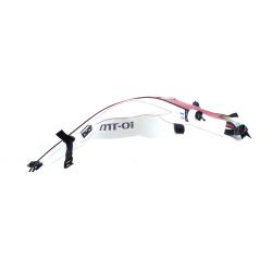 Tapis de reservoir BAGSTER YAMAHA MT01 2010 BLANC/ROUGE LISERE NOIR