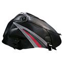 Tapis de reservoir BAGSTER SUZUKI GSXR1000 2005 NOIR/POINTE ACIER/ANTHRACITE/ROUGE
