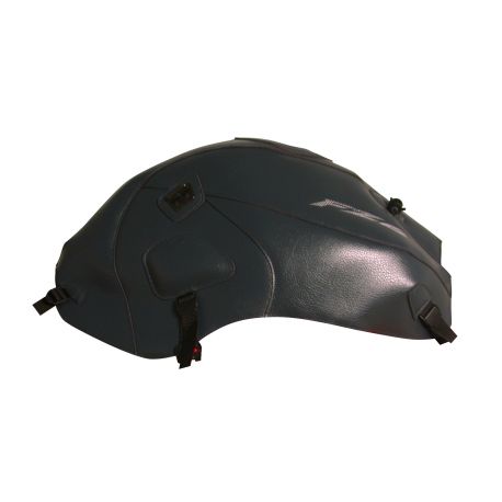Tapis De Réservoir Bagster Compatible Yamaha FZ6 600 (2004-2010) - Modèle 1507A Gris Clair - Protection Peinture Et Support Sacoche