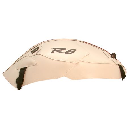 Tapis de reservoir BAGSTER YAMAHA YZF-R6 2006-2007 BLANC/ROUGE