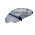 Tapis de reservoir BAGSTER YAMAHA FJR1300 2008-2009 GRIS CLAIR/BANDE BLEU FONCE