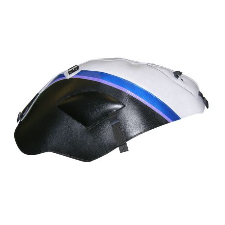 Tapis de reservoir BAGSTER YAMAHA FJR1300 2009 GREGE/NOIR/BANDE BLEU NACRE