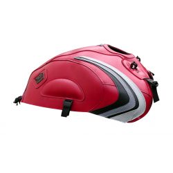 Tapis de reservoir BAGSTER YAMAHA YBR125 2007-2008 ROUGE/DECO NOIR ACIER/GRIS CLAIR