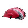 Tapis de reservoir BAGSTER YAMAHA YBR125 2007-2008 ROUGE/DECO NOIR ACIER/GRIS CLAIR 0