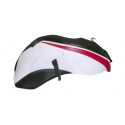 Tapis de reservoir BAGSTER YAMAHA FZ1 N non carénée 2009 NOIR/BLANC/POINTE ROUGE
