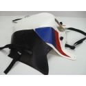 Tapis de reservoir BAGSTER BMW R1200GS ADVENTURE 2010-2011 BLANC/DECO ROUGE/BLEU FONCE/GITANE/FLANC NOIR