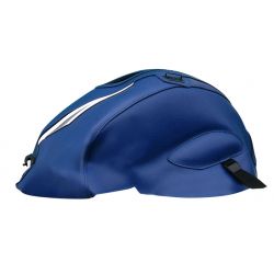 Tapis de reservoir BAGSTER SUZUKI GSXR1000 2008 BLEU/DECO ACIER/BLANC