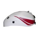 Tapis de reservoir BAGSTER HONDA HORNET 600 2009 BLANC/POINTE ROUGE