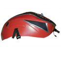 Tapis de reservoir BAGSTER HONDA HORNET 600 2007-2010 ROUGE/DÉCO NOIRE/ET  GRIS CLAIR