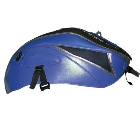 Tapis de reservoir BAGSTER HONDA HORNET 600 2008-2010 BLEU/DÉCO NOIRE/ET  GRIS CLAIR