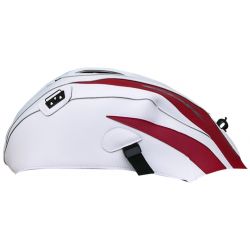 Tapis de reservoir BAGSTER HONDA CBR600RR 2008 BLANC/POINTES ROUGE
