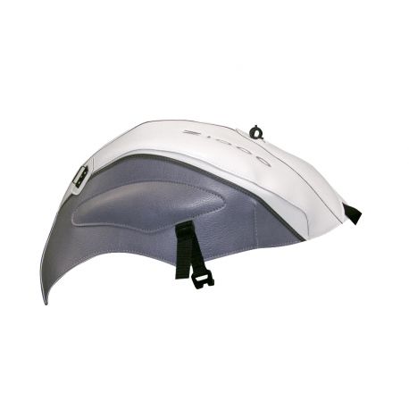 Tapis de reservoir BAGSTER KAWASAKI Z1000 2009 BLANC/ACIER