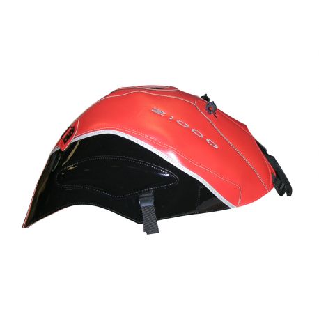 Tapis de reservoir BAGSTER KAWASAKI Z1000 2009 VERMILLON NACRÉ/NOIR BRILLANT