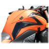 Tapis de reservoir BAGSTER KAWASAKI Z750 2008-2011 ORANGE/DÉCO NOIR BRILLANT 0