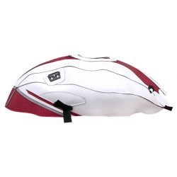 Tapis de reservoir BAGSTER YAMAHA YZF-R6 2008 BLANC/DECO ROUGE