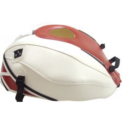 Tapis de reservoir BAGSTER YAMAHA YZF-R6 2012 BLANC/DECO ROUGE/NOIR