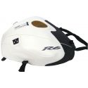 Tapis de reservoir BAGSTER YAMAHA YZF-R6 2012-2013 BLANC/NOIR MAT